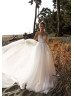 Sweetheart Neck Beaded Lace Tulle Structured Wedding Dress